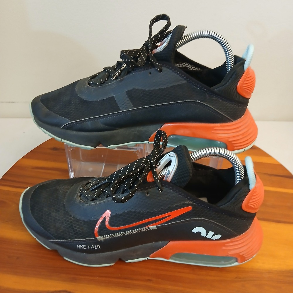 Nike Air Max 2090 GS Kids 7Y Black Crimson Shoes Sneakers CZ8143-001